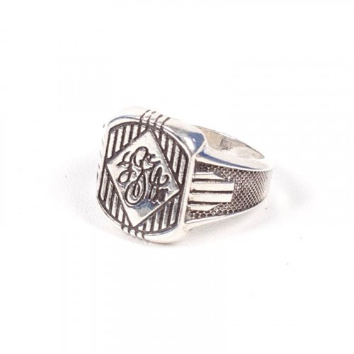 425 CLASSIC INITIAL RING - SILVER